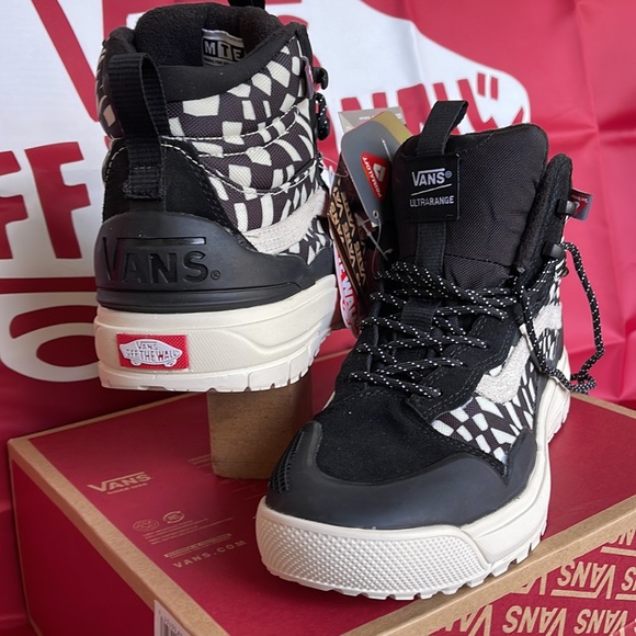 Vans Ultrarange Exo Hi Black/Wrapped Checkerboard WMNS sneakers - Picture 10 of 16